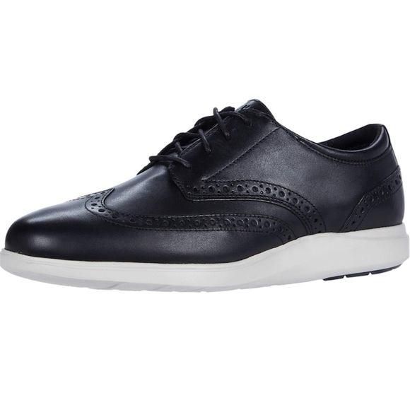 Cole Haan Black Leather Oxford Men's Shoes - Picture 4 of 7